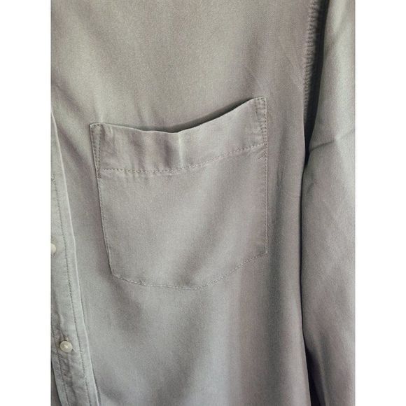 Calvin Klein Jeans Mens Button Down shirt 100% Viscose Size Large - Picture 3 of 6